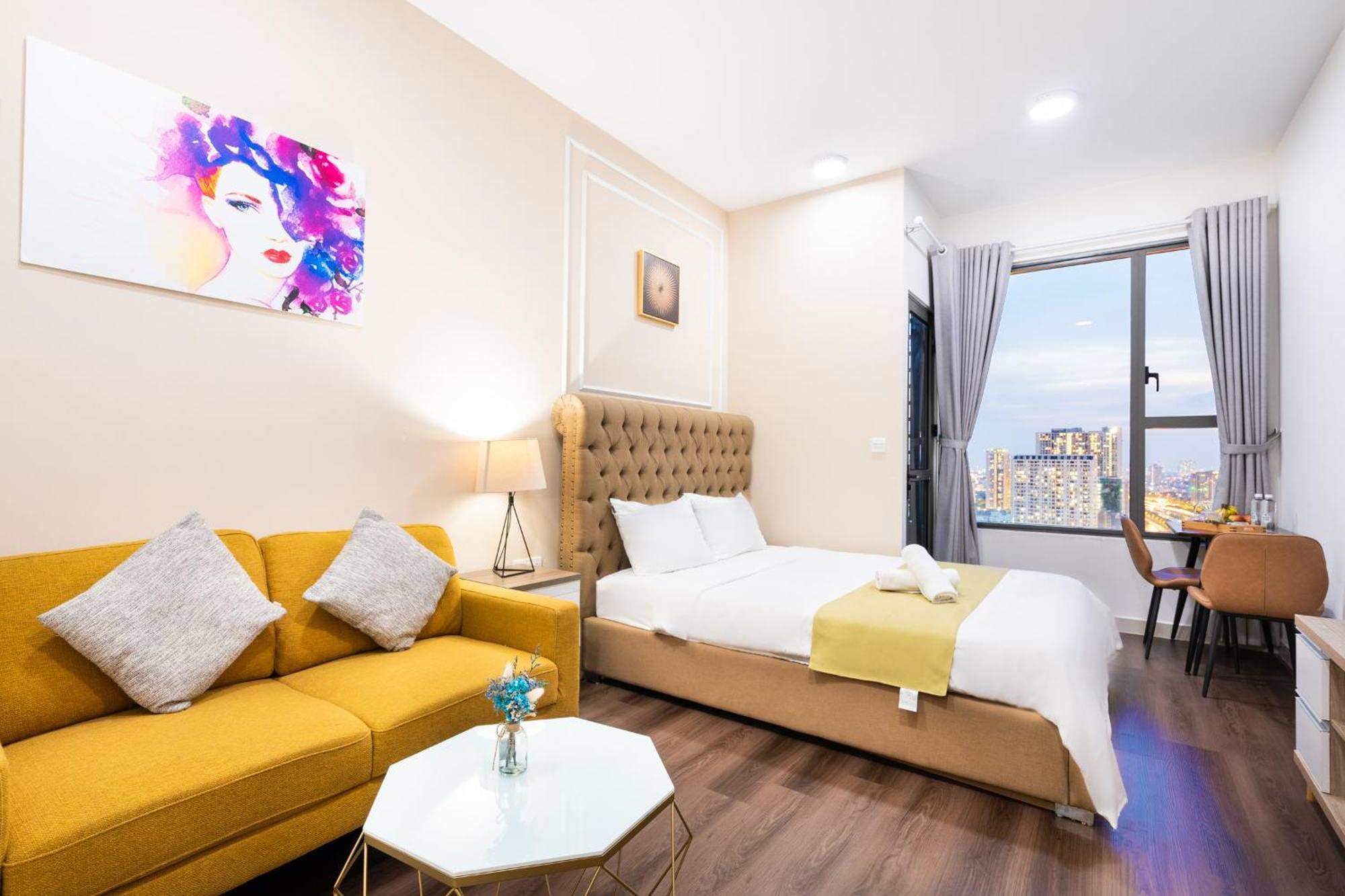 Saigon Apartments - Free City Walk Experience, Amazing Infinity Pool & Free 4G Sim Card For 3 Nights Ho Chi Minh-stad Buitenkant foto