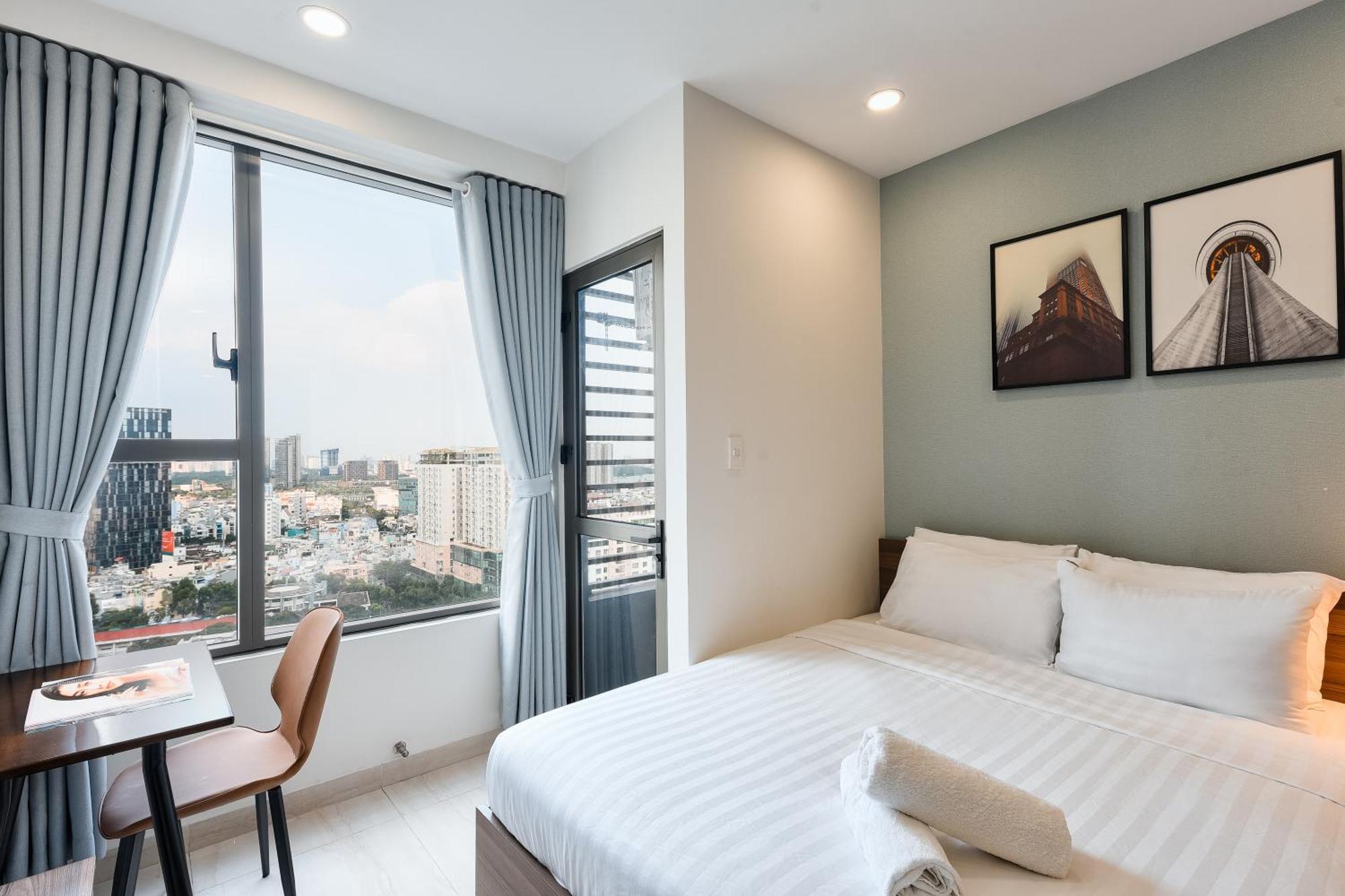 Saigon Apartments - Free City Walk Experience, Amazing Infinity Pool & Free 4G Sim Card For 3 Nights Ho Chi Minh-stad Buitenkant foto