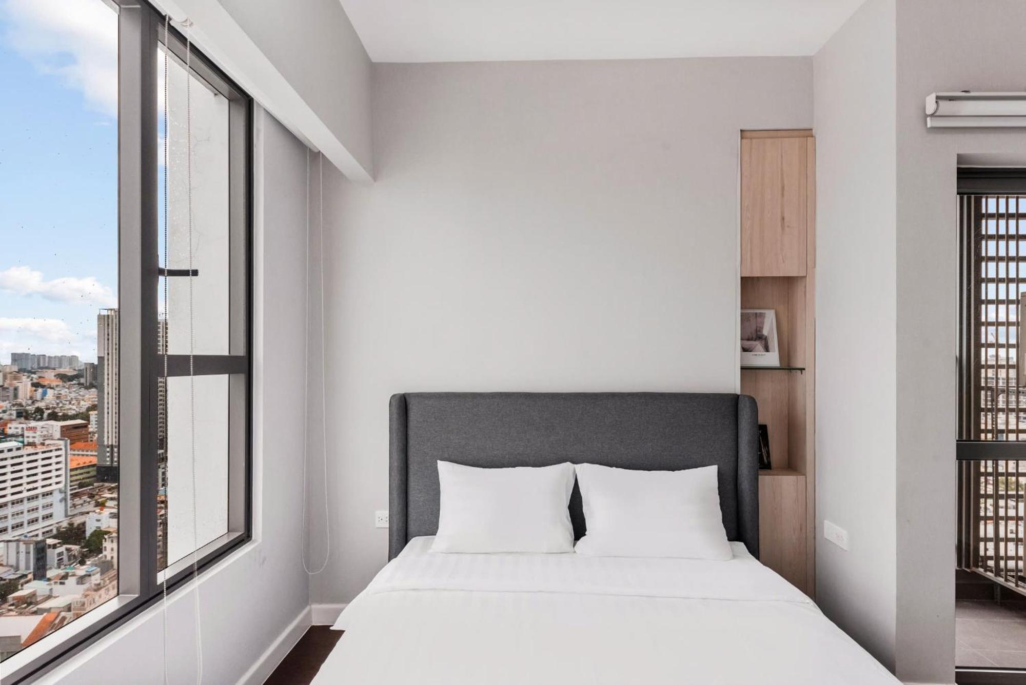 Saigon Apartments - Free City Walk Experience, Amazing Infinity Pool & Free 4G Sim Card For 3 Nights Ho Chi Minh-stad Buitenkant foto