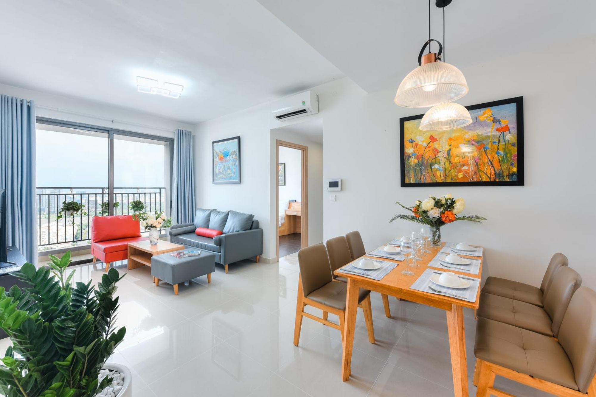 Saigon Apartments - Free City Walk Experience, Amazing Infinity Pool & Free 4G Sim Card For 3 Nights Ho Chi Minh-stad Buitenkant foto