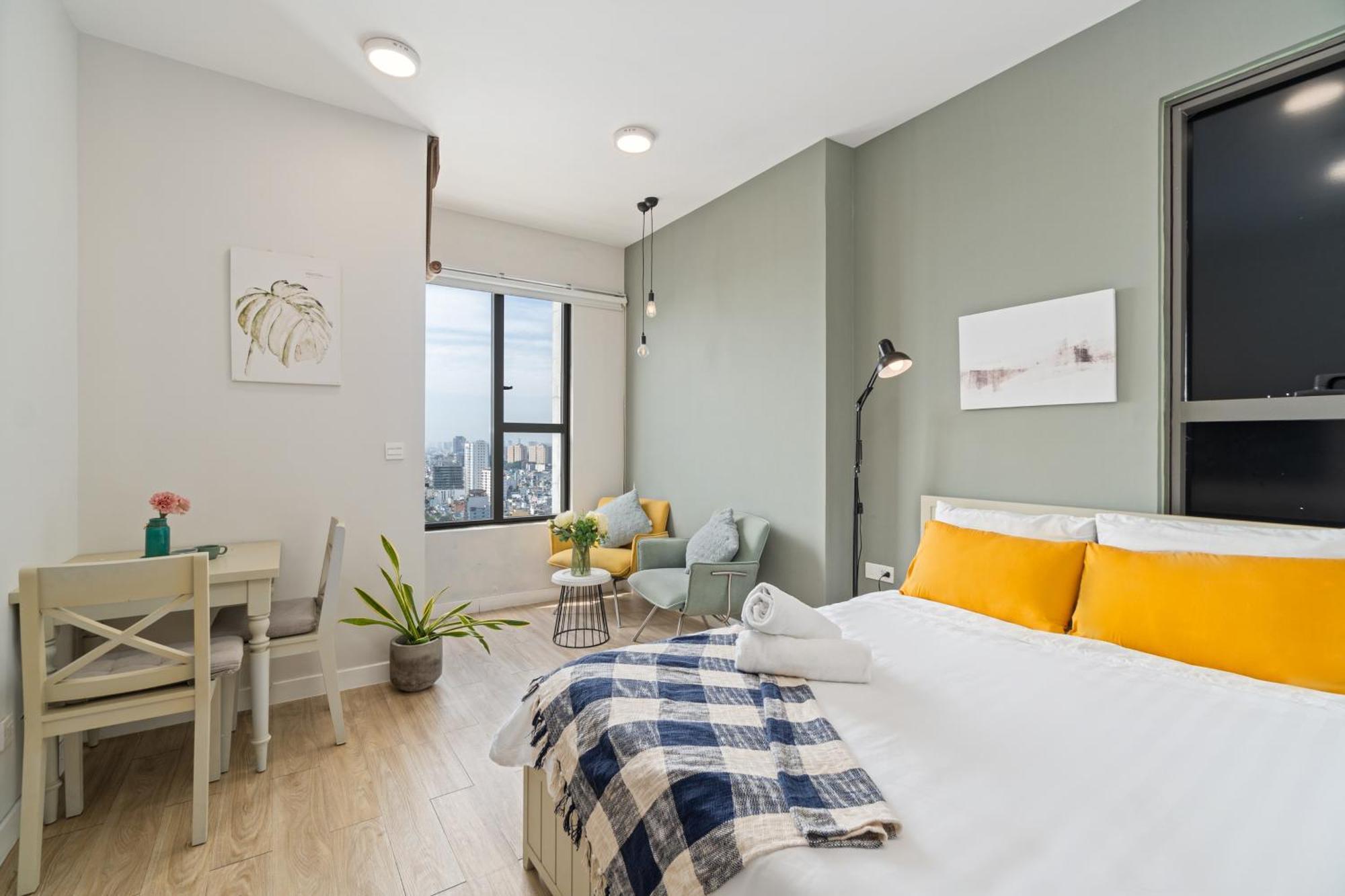 Saigon Apartments - Free City Walk Experience, Amazing Infinity Pool & Free 4G Sim Card For 3 Nights Ho Chi Minh-stad Buitenkant foto