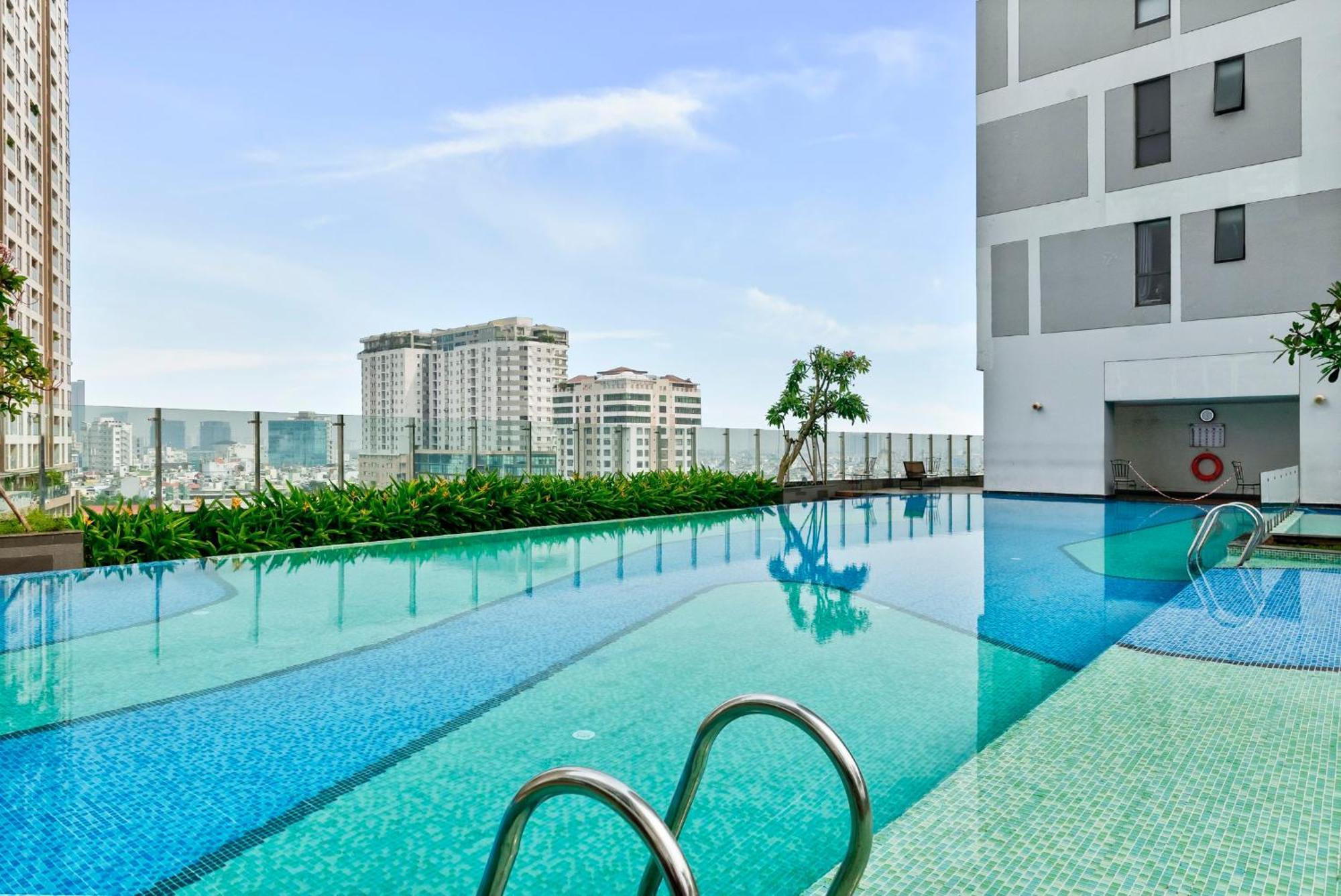Saigon Apartments - Free City Walk Experience, Amazing Infinity Pool & Free 4G Sim Card For 3 Nights Ho Chi Minh-stad Buitenkant foto