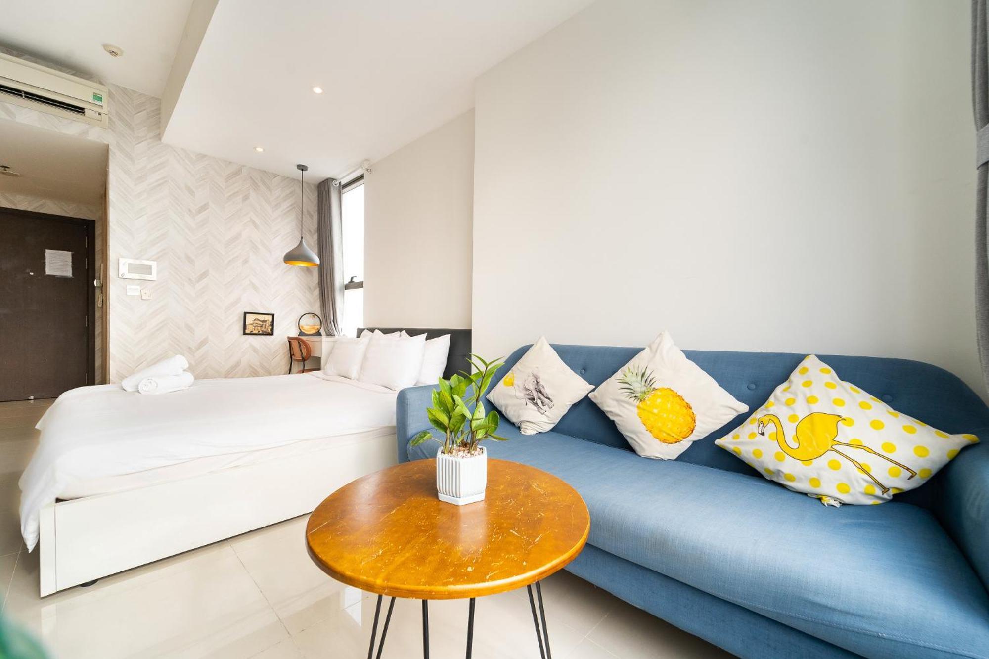 Saigon Apartments - Free City Walk Experience, Amazing Infinity Pool & Free 4G Sim Card For 3 Nights Ho Chi Minh-stad Buitenkant foto