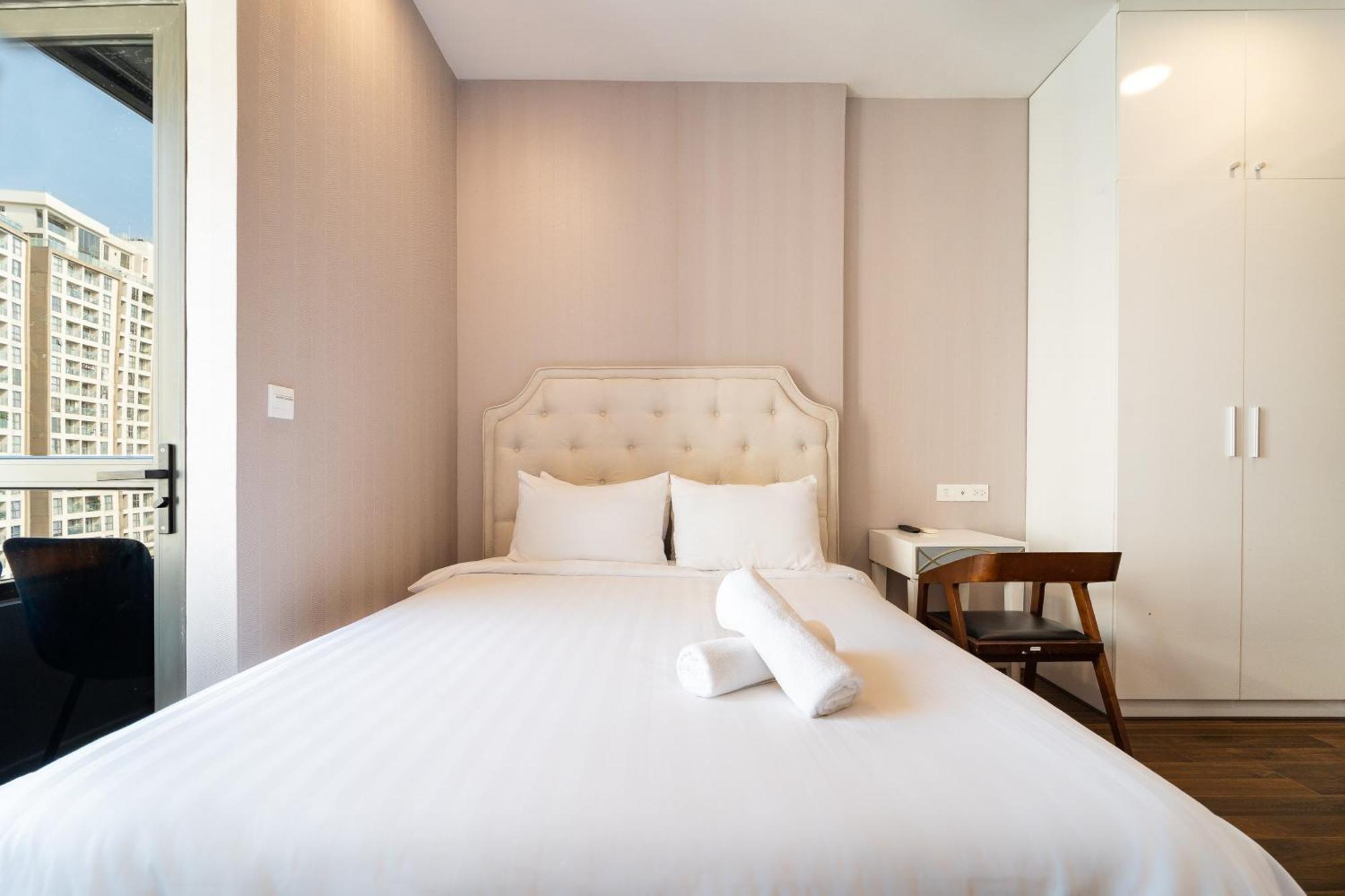 Saigon Apartments - Free City Walk Experience, Amazing Infinity Pool & Free 4G Sim Card For 3 Nights Ho Chi Minh-stad Buitenkant foto